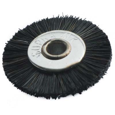 Black-Brown wheel brush or paisa brush